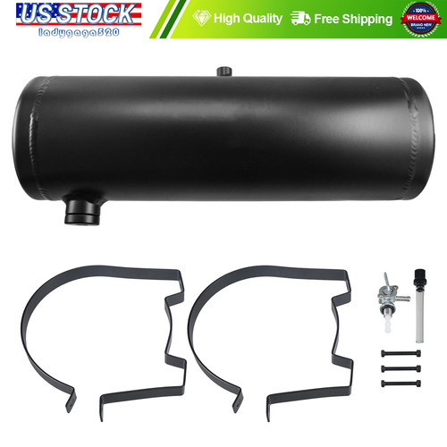 Black gas fuel tank aluminum - gas,
