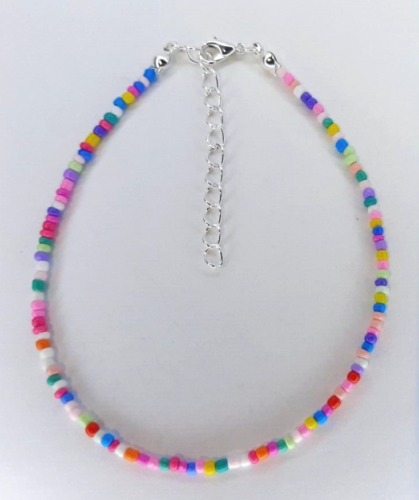 Candy rainbow opaque seed - candy, bead