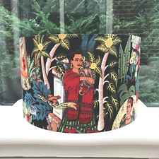 Lampshade Frida's Garden Kahlo Feminism Retro Table Ceiling Lightshade HANDMADE