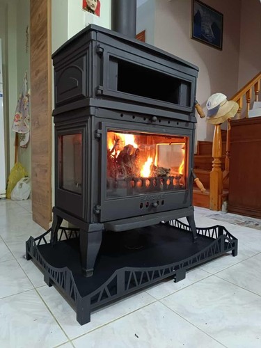 150 cast iron wood stove - 150, kg