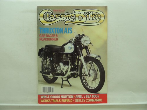 March 1991 classic - classic, bike