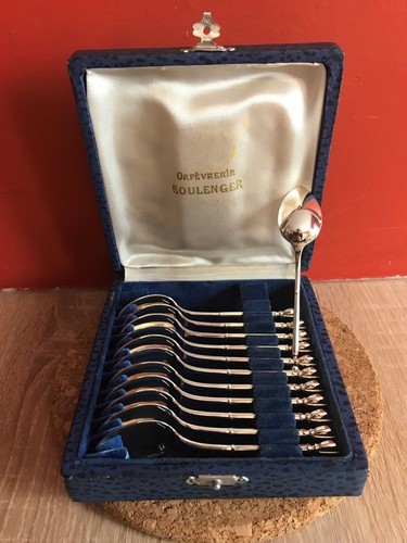 Boulenger teaspoons xx - 12, xx°.