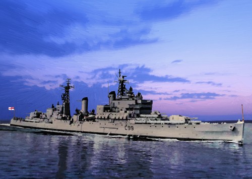 Hms blake hand - hms, finished
