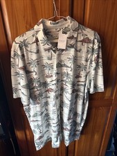 Hawaiian Polo Shirt Xl Brand