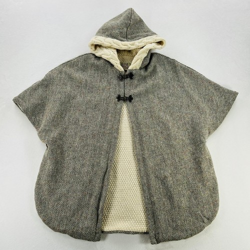Aran sweater market poncho - aran,