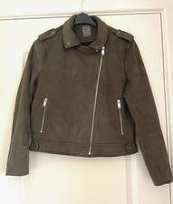 Primark Faux Suede Biker