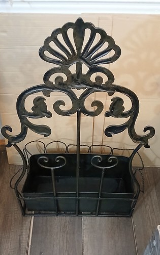 Vintage wrought iron window - vintage,