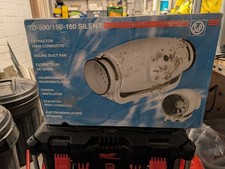 S&P TD-500/150-160 SILENT In-line Duct Fan 230V 50Hz 50W White New Boxed Unused