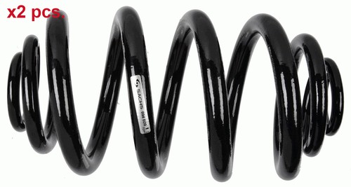 Pcs rear coil springs - pcs,