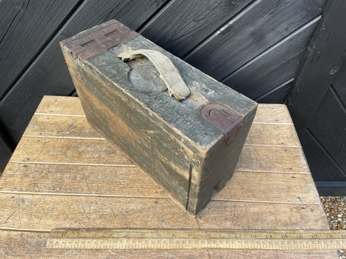 Ww1 wooden browning m1917 ammo - wooden,