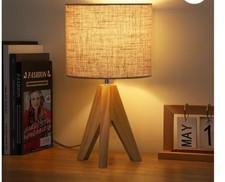 EDISHINE 36cm Wood Bedside