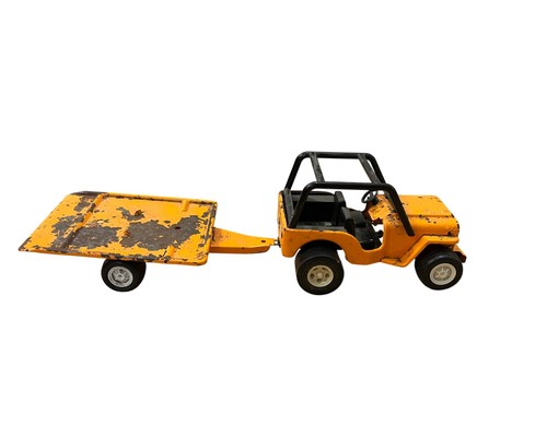 Tonka vintage metal jeep and - vintage,