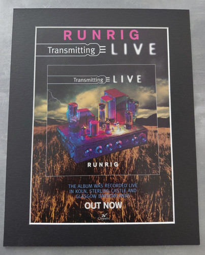 Runrig transmitting live promo - runrig,