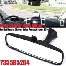 Fits Fiat Ducato Citroen Relay Peugeot Boxer Interior Rear View Mirror 2014 `