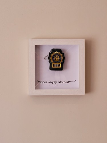 Framed die hard john - die,
