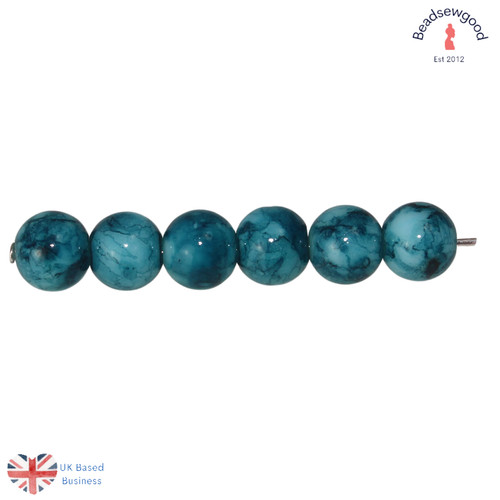 100 glass mottled marble - 100,