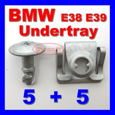 BMW E38 E39 5 7 SERIES ENGINE UNDERTRAY CLIPS SPLASHGUARD SHIELD TRIM COVER