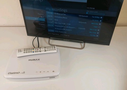 Humax hdr 1100s 1tb twin - 1tb, tuner