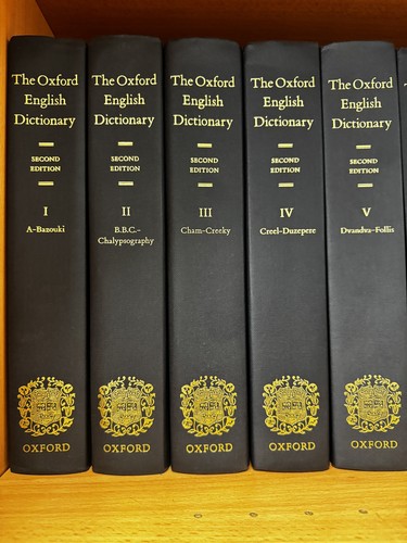 Oxford english dictionary 2nd - english,