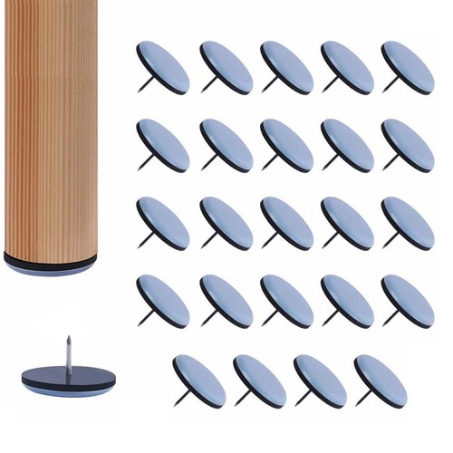 Furniture sliders 25mm teflon - sliders,