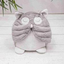 Heavy Duty Door Stop Owl Grey