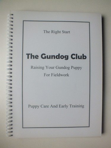 Raising your gundog puppy - raising, for