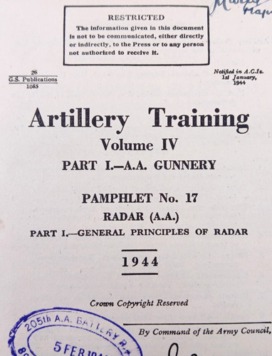 Ww2 royal artillery gunnery - artillery, "gunnery"