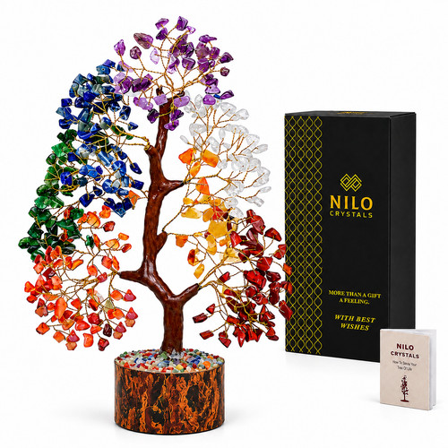 Crystal tree life chakra - of,