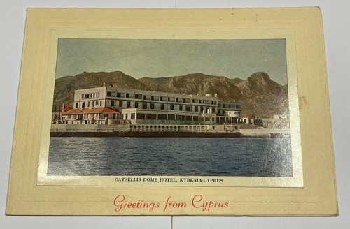 Vintage cyprus postcard - vintage,