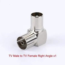RF Right Angle Adapter Plug to