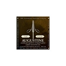 Augustine Classic/Gold Brass-Wound E-6th ( .0445") Classical Guitar Single