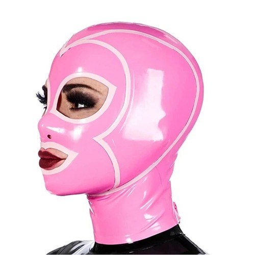 Pink latex hood gummi - latex,