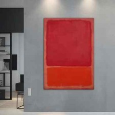 Mark Rothko Red Modern
