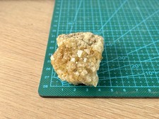 Fluorite Yellow Mineral Specimen from Hilton Mine, Scordale, Cumbria, England UK