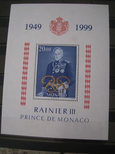 Monaco mnh 1999 - monaco, m/s
