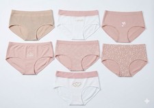 7 Pack Women’s Cotton Briefs