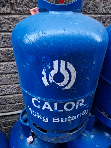Calor 15kg butane - gas, bottle