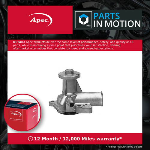 Water pump fits ford capri - pump,