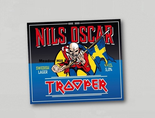 Sticker maiden nils oscar - -,