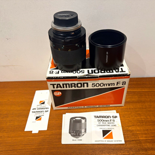 Tamron 500mm adaptall - sp, f/8