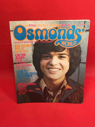 The osmonds world magazine - osmonds,