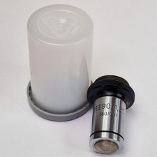 Carl Zeiss Jena Hi90 / 1.25 160/0.17 Vintage Microscope Objective, Excellent