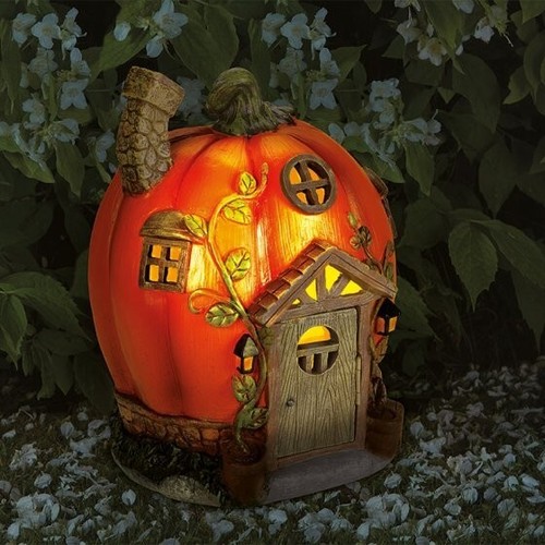 Beautiful humpkin house fairy - house,