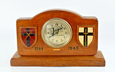 VINTAGE WW2 PERIOD MAX JASPER BERLIN PRIEN & WITTERN MANTEL CLOCK -REQUIRES ATTN