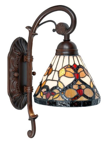 Tiffany style wall light - tiffany,