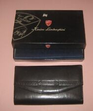 Tonino Lamborghini  Ladies Black Large Leather Purse
