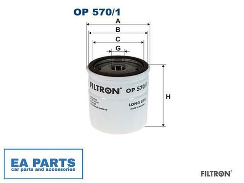Oil filter for opel - filter,