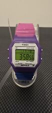 Vintage Retro Timex indiglo wr30m watch 