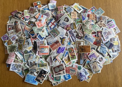 100g worldwide used stamps - 100g,