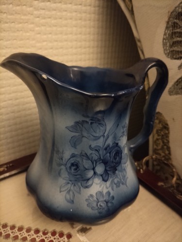 Staffordshire ironstone jug - staffordshire,